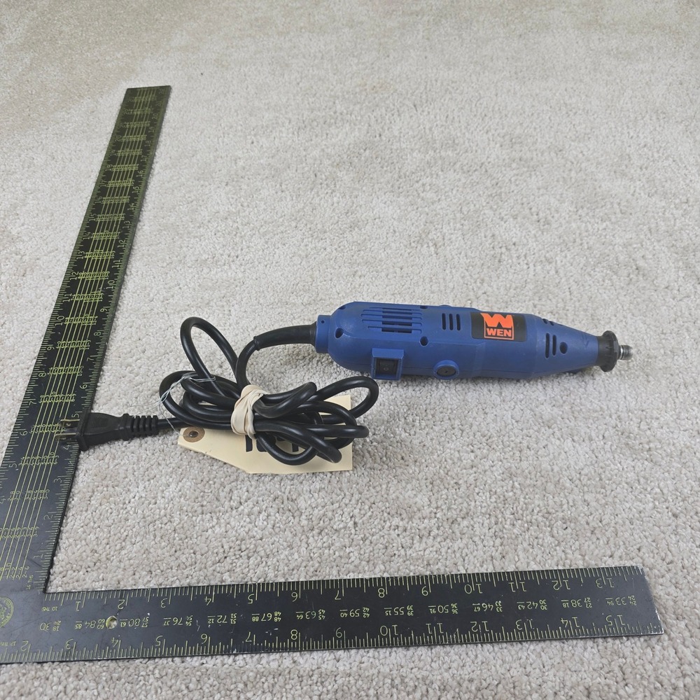 WEN Rotary Tool Blue Model 2305 Variable Speed 8000-30000 RPM Corded Handheld